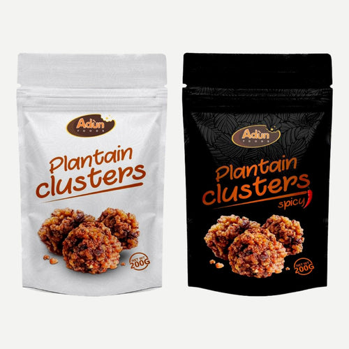 Adún Plantain Clusters bags, 200 g each